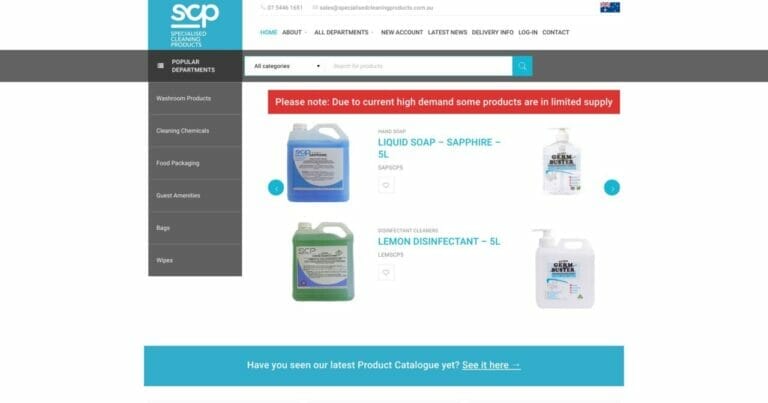 Specialised Cleaning Products